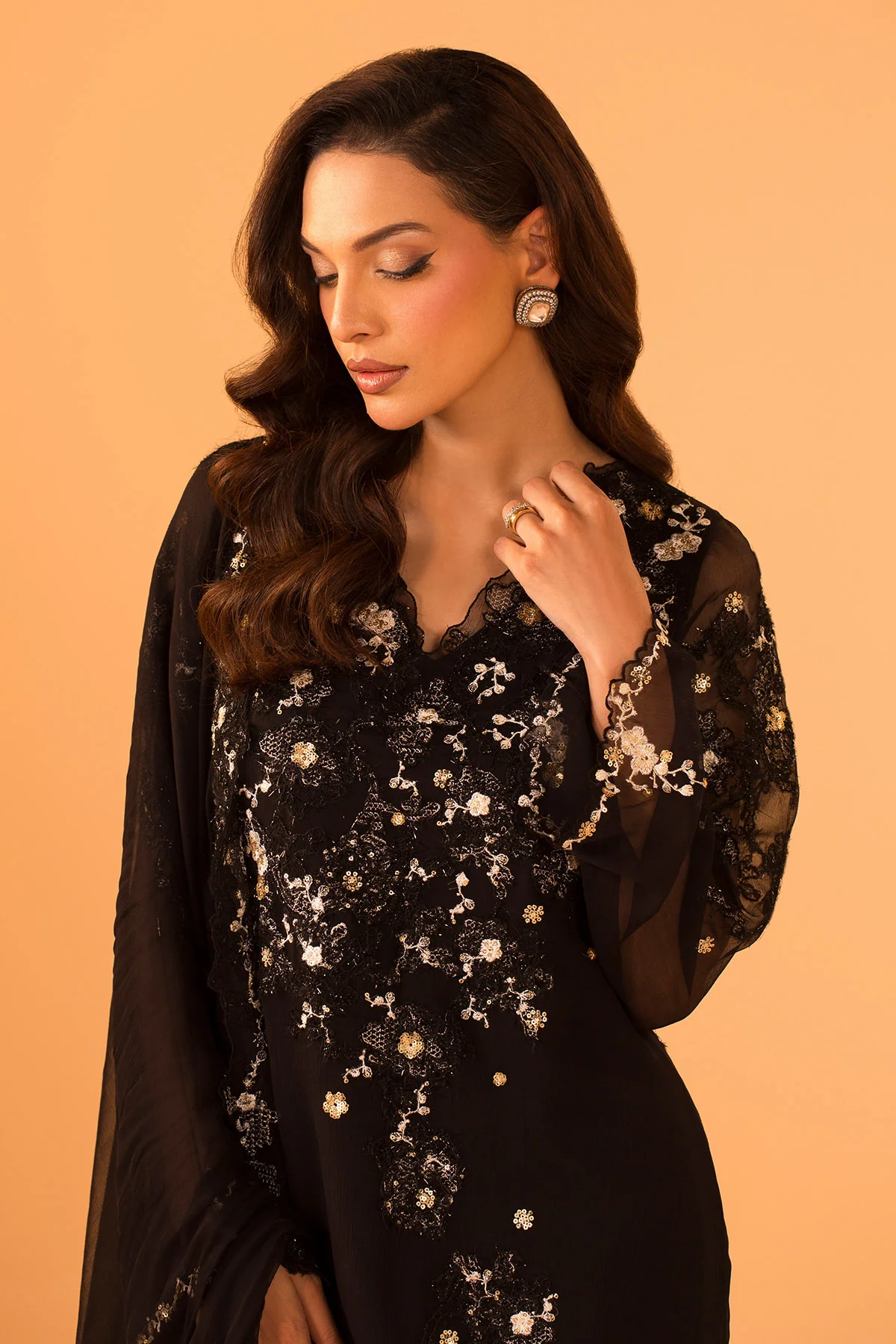 BAMBERG CHIFFON | EMBROIDERED