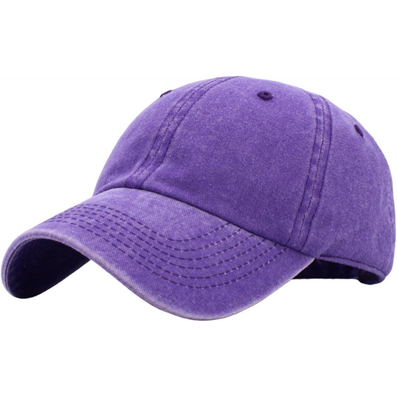 Classic Unisex Cotton Adjustable Low Crown Baseball Cap