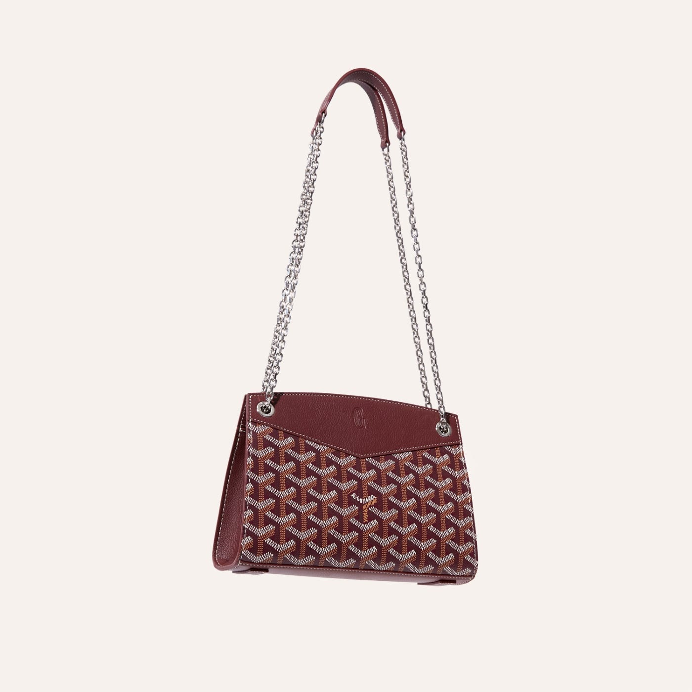 Rouette Structure Mini Bag Bordeaux