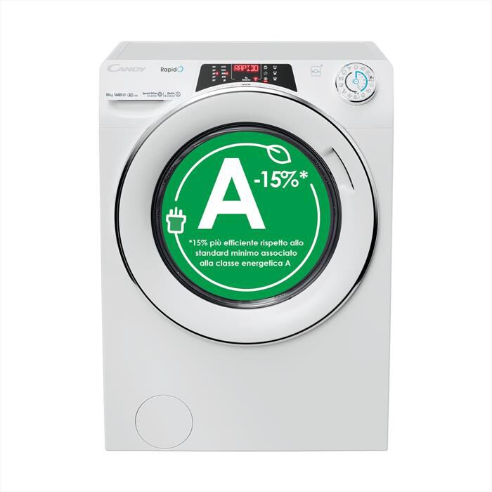 CANDY - Lavatrice RO 6106DWMC7/1-S 10 Kg Classe A-Bianco