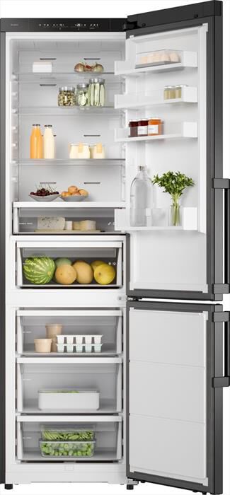 ASKO - Frigorifero combinato RFC 226 RNBB1 Classe B 409lt-Black Steel