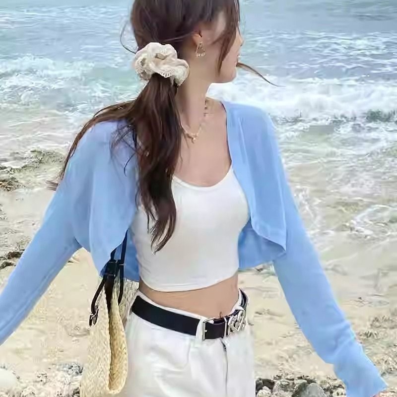 Ice silk shawl sunscreen clothing