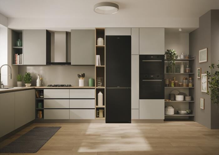 CANDY - Frigorifero combinato CNCQ2T620EB Classe E 409 lt-Black