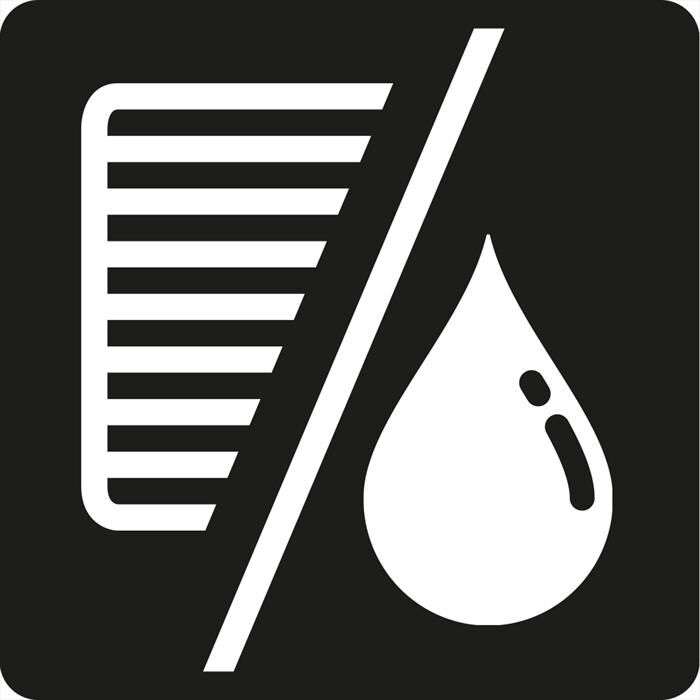 GLEM GAS - Cappa a parete GHB990IXA Classe A-Nero / Acciaio Inox