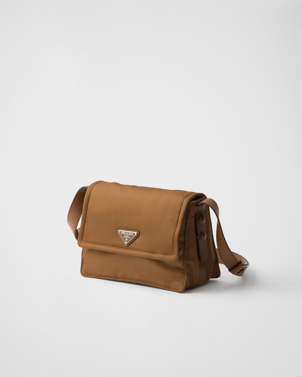 Small Padded Re-Nylon Shoulder Bag