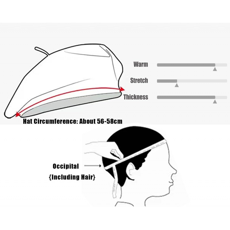 Women's Wool Beret Hat