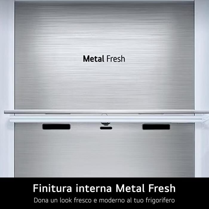 LG - Frigorifero 4 porte GMG960MBJE Classe E 638L-Argento