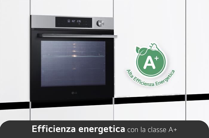 LG - Forno incasso elettrico INSTAVIEW WSED7612S A+-Inox