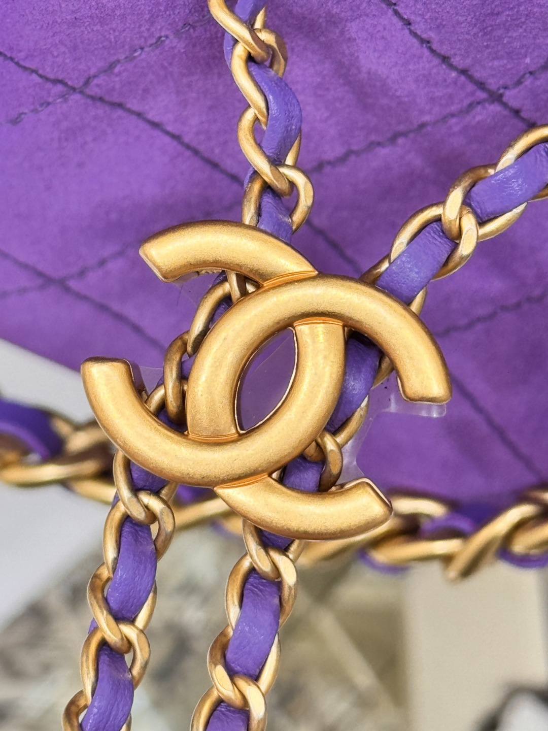 25Bag Mini Drawstring Bag（Violet） - Mocuir