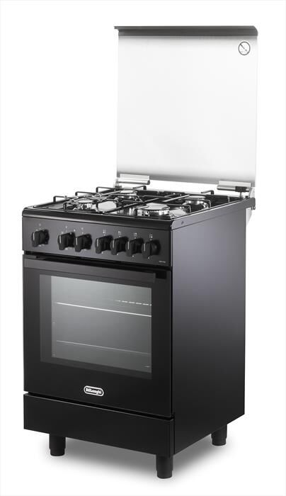 DE LONGHI - Cucina a gas DMN 64 LSG Classe A-NERA