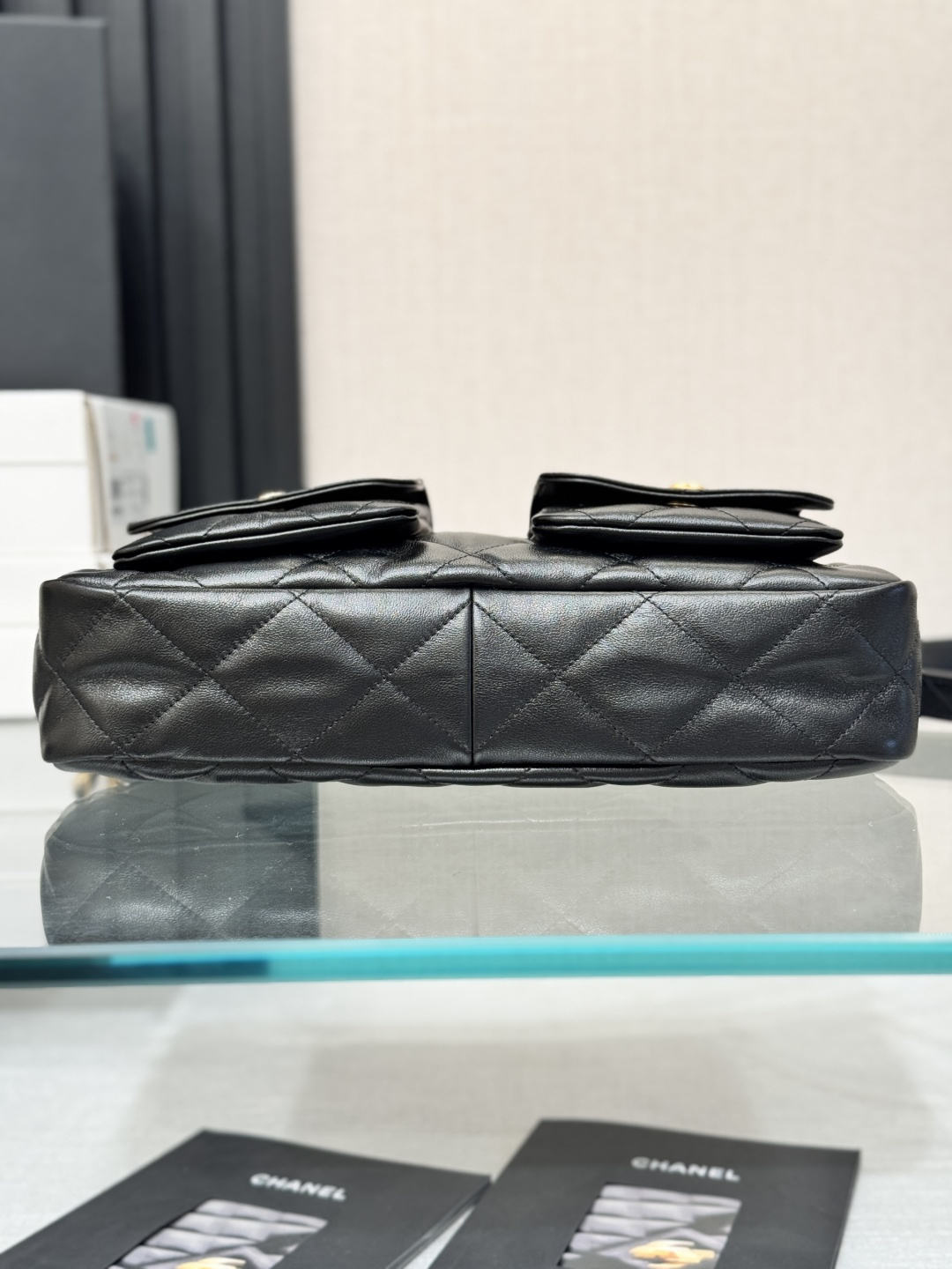 Double Pocket Hobo Bag - Mocuir