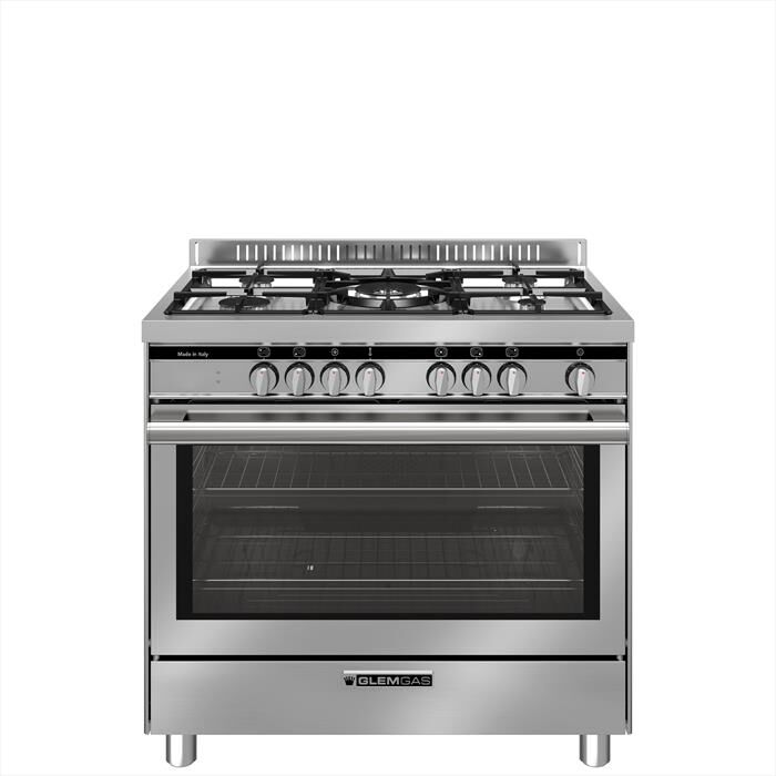 GLEM GAS - Cucina a gas ST965MI Classe A+-INOX