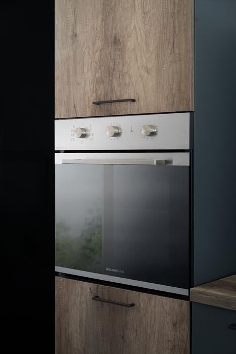 GLEM GAS - GFX92IX-S6AF-Acciaio Satinato