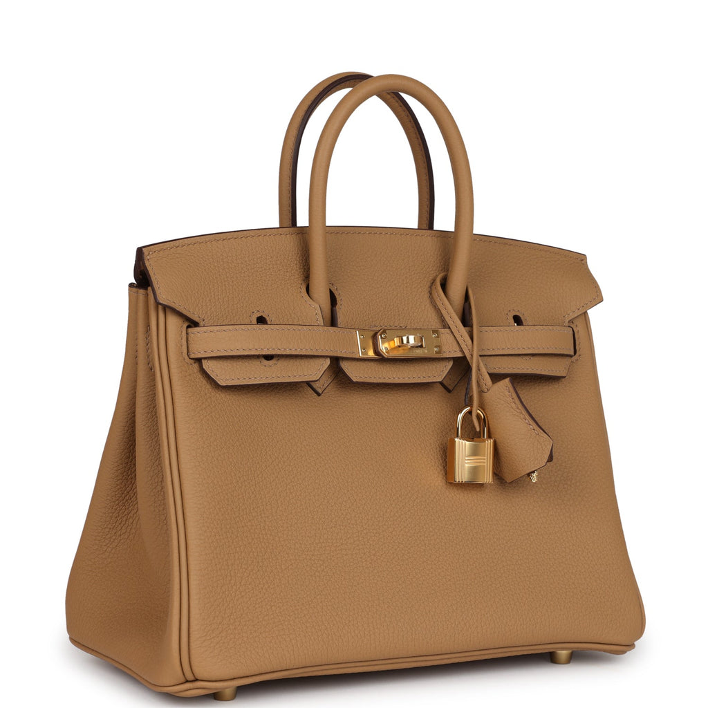 Birkin 25 Biscuit Togo Gold Hardware