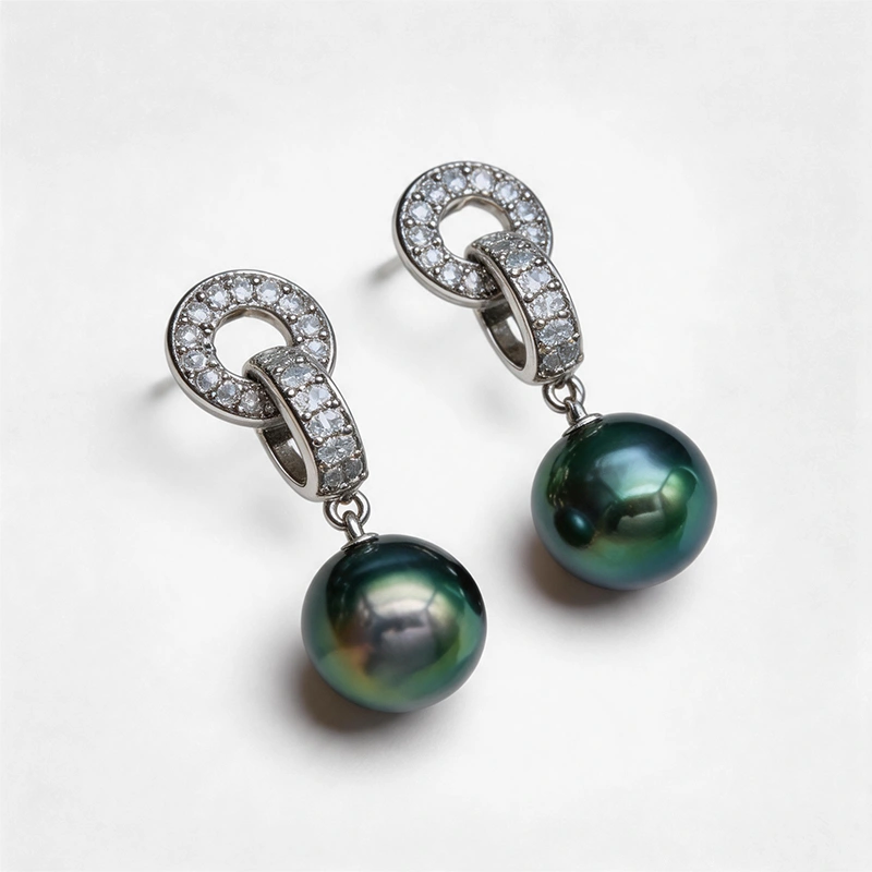 S925 Sterling Silver Saltwater Pearl