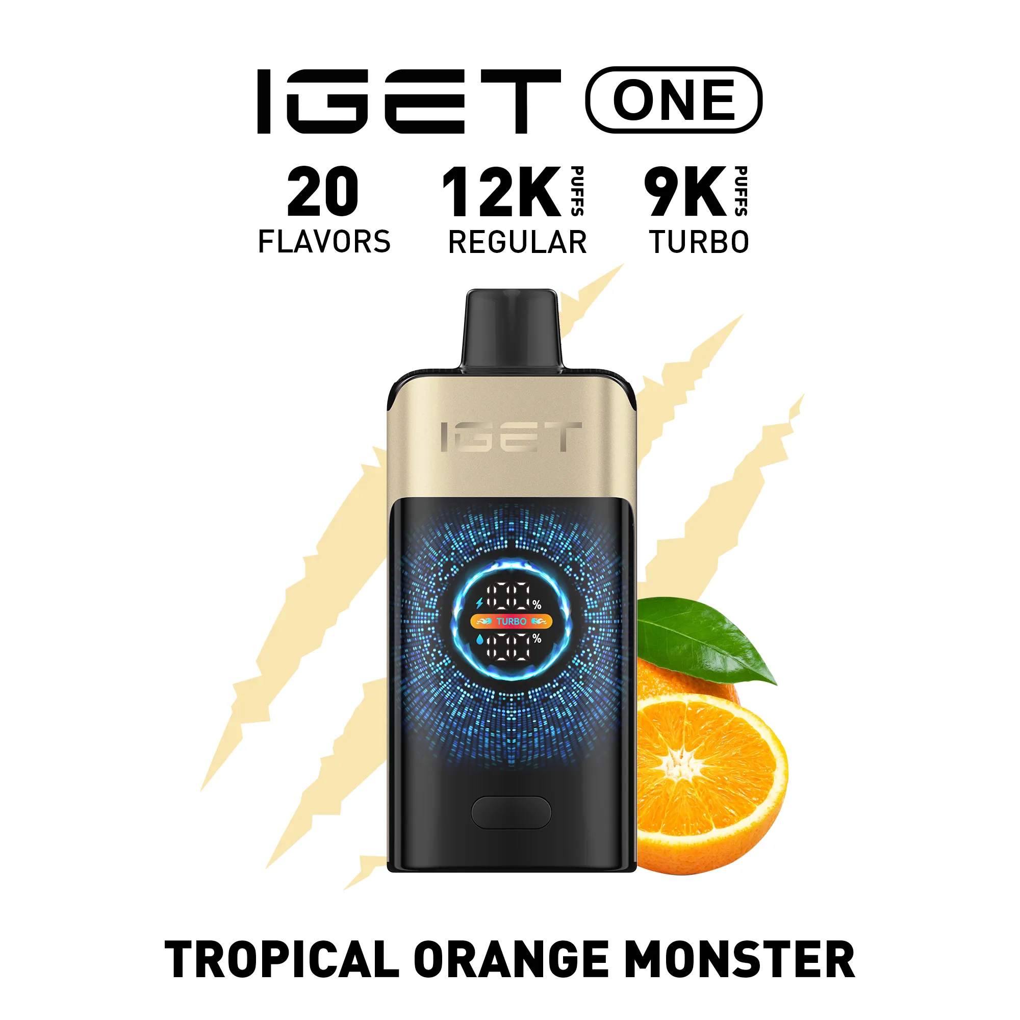 IGET ONE 12000 Puffs Blackberry Cherry Pomegranate