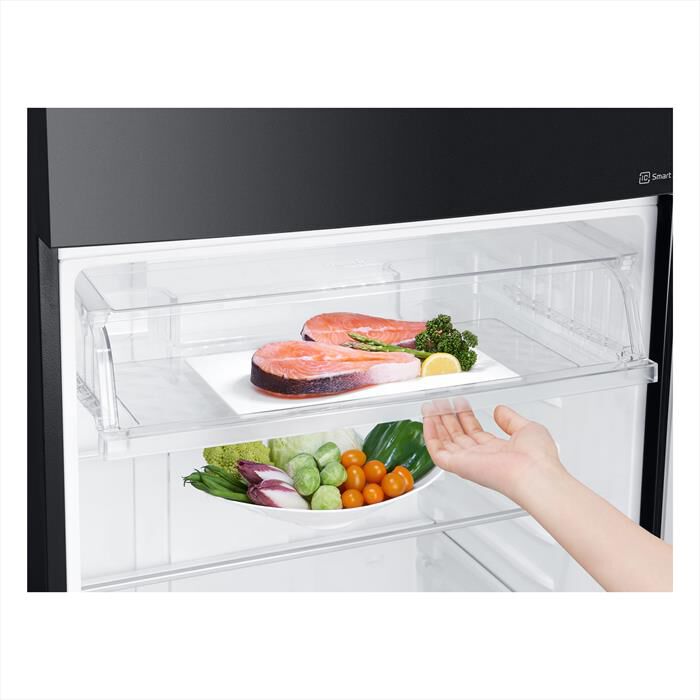 LG - Frigorifero 2 porte GTB744BMBED Classe E 509L-Nero