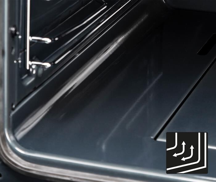 GLEM GAS - Cucina SA664VI Classe A-Inox