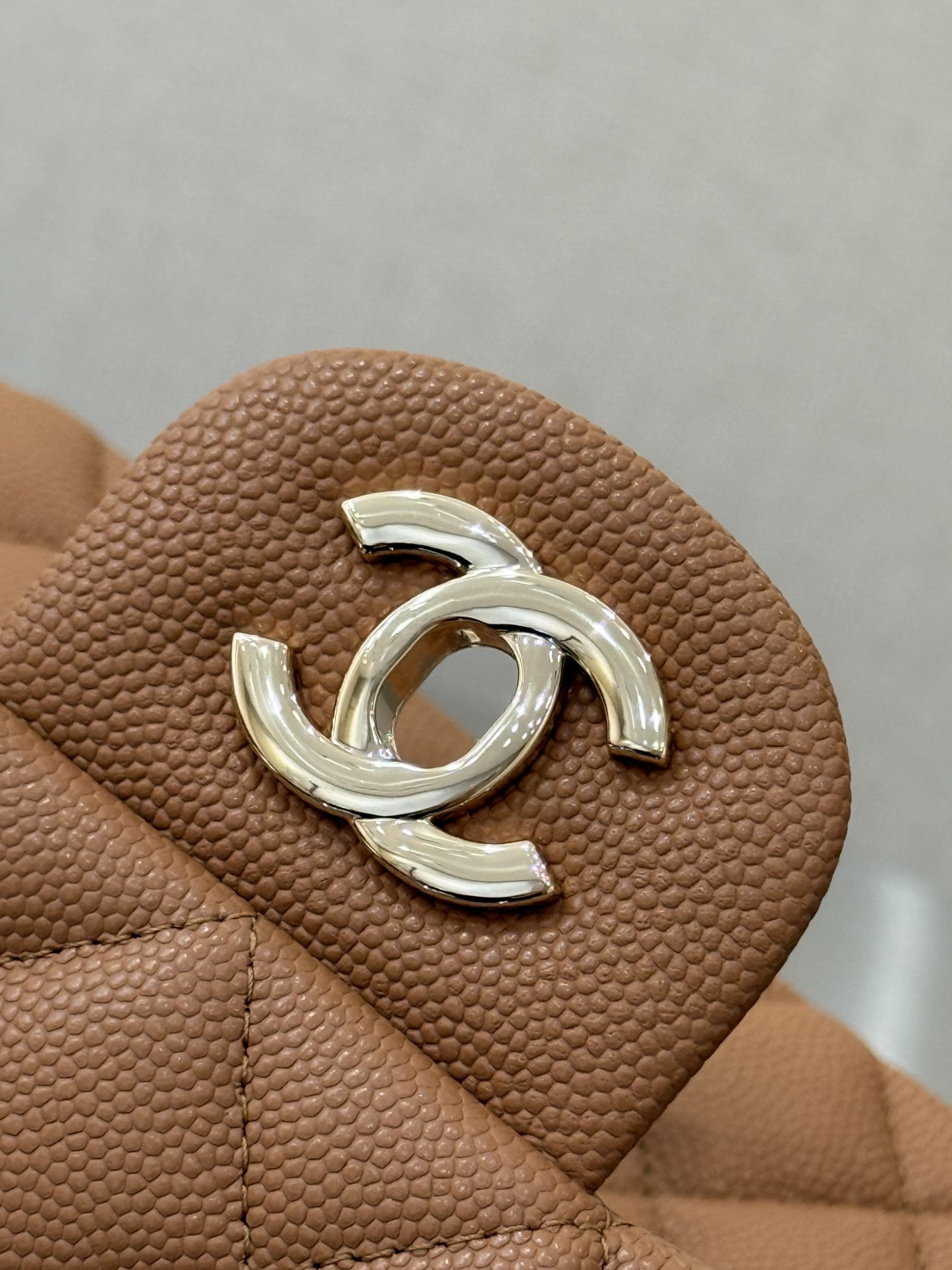 Mini Classic Flap Handbag（Caramel Camel） - Mocuir