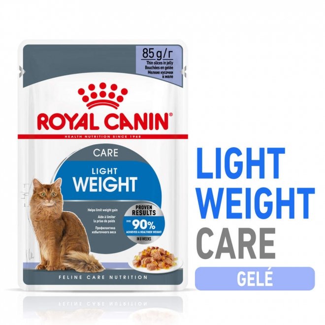 Royal Canin Light Weight Care Gravy Adult våtfôr til katt 12x85g