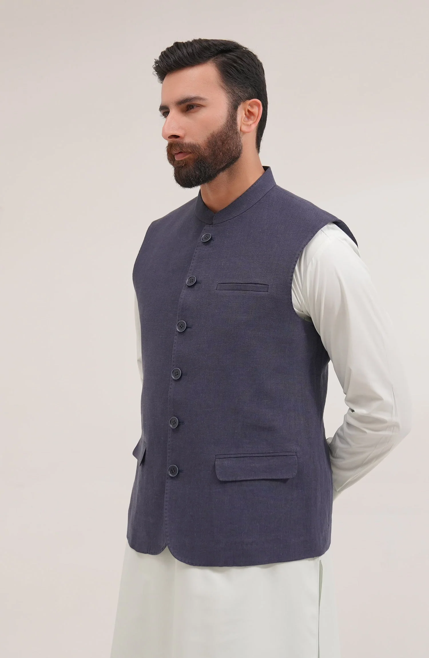 Men's Waistcoat - SMWC705B125