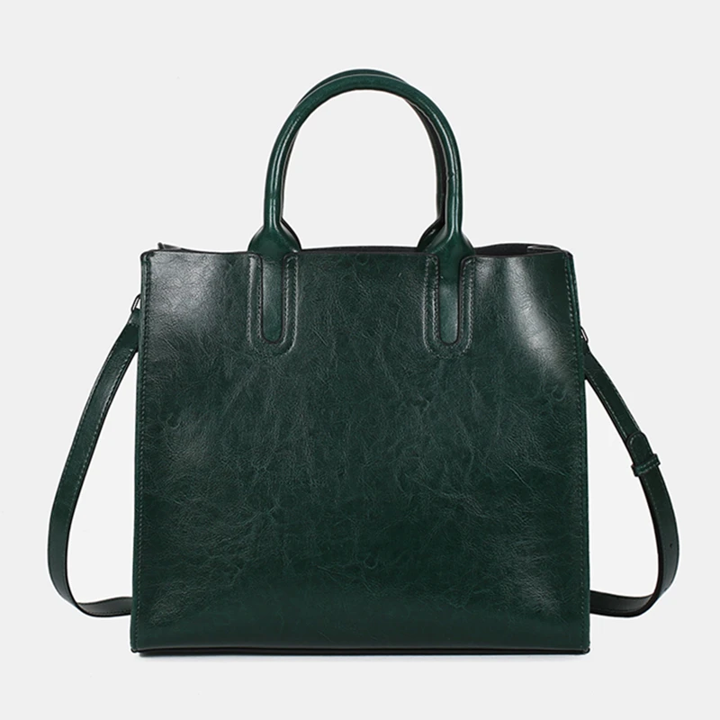 Toptrends Cowhide Genuine Leather Large Tote Bags For Women 2025 Trend Designer A4 Office Shouder Bags Shopper Ladies Handbags