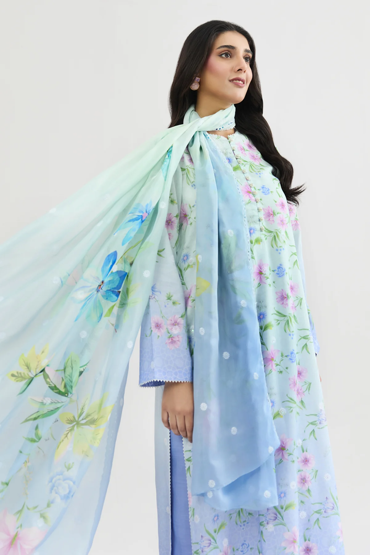 RAW SILK | EMBROIDERED