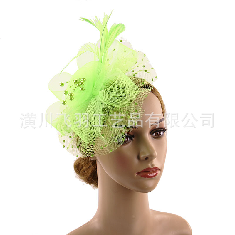 Feather hairband headdress