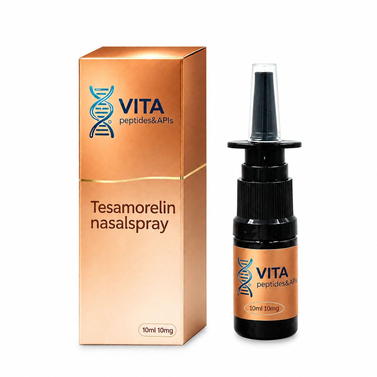 Tesamorelin nasal spray