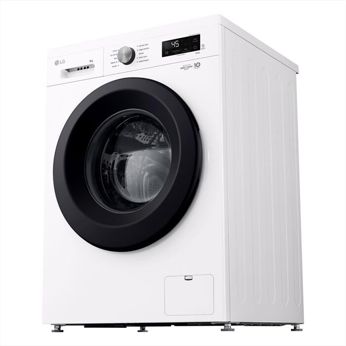 LG - Lavatrice AI DD F4NX1008NWK SERIE X1 8kg Classe A-Ivory White
