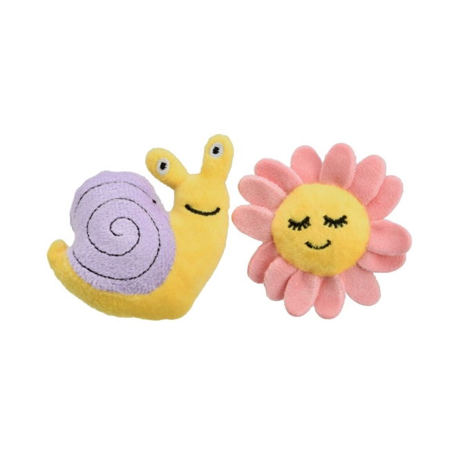Little&Bigger Kitten Basics Happy Garden Snegle & Blomst 2-pk