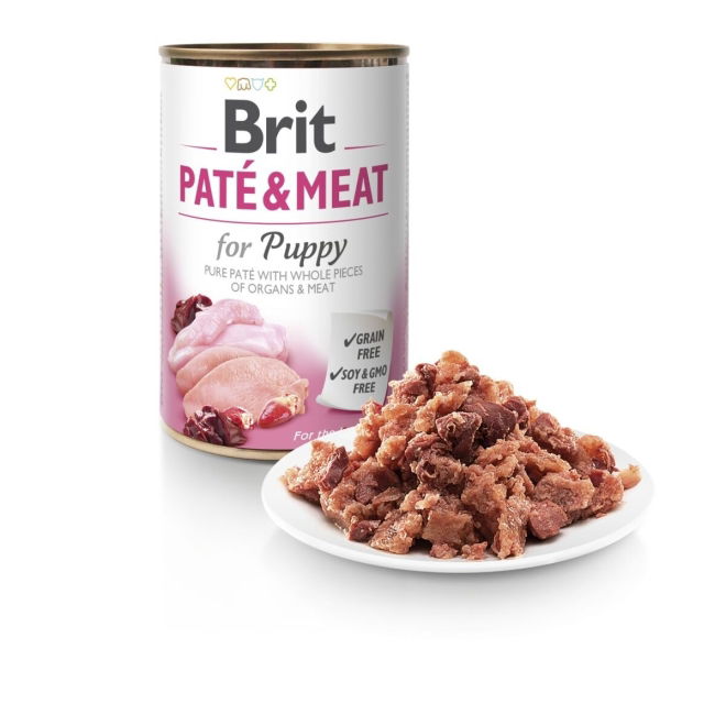 Brit Care Pate & Meat Puppy, 400 g
