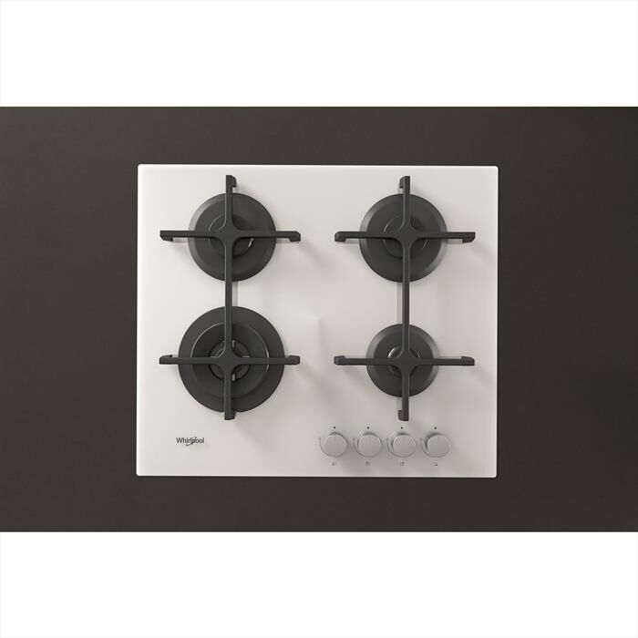 WHIRLPOOL - Piano cottura a gas ELEMENTS GOA 6423/WH 59cm-Bianco