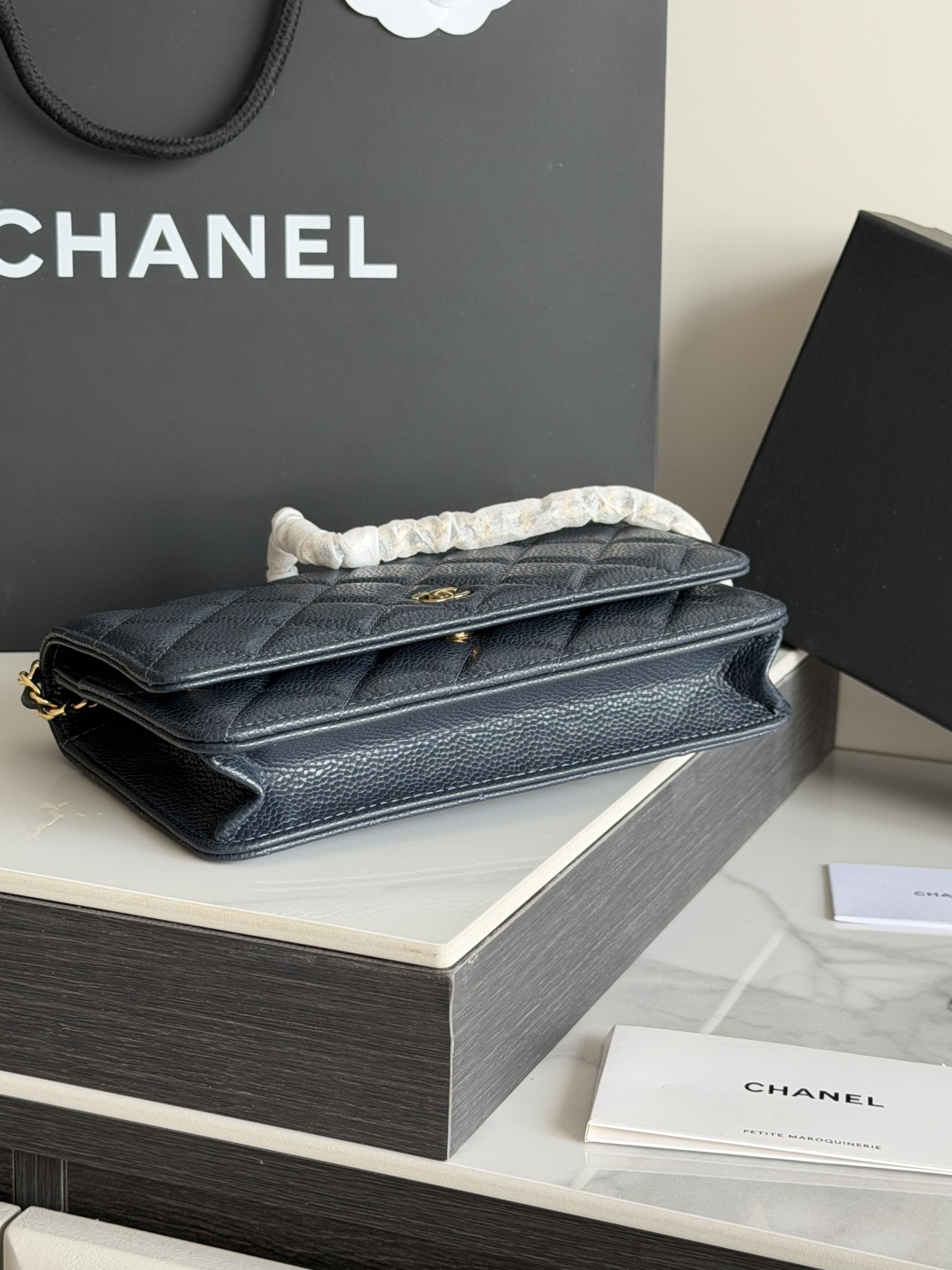 25C/26C Wallet On Chain（Dark Gray-Blue） - Mocuir