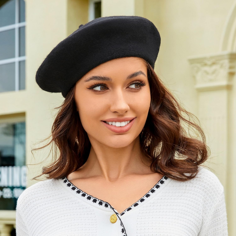 Wool Beret Hat
