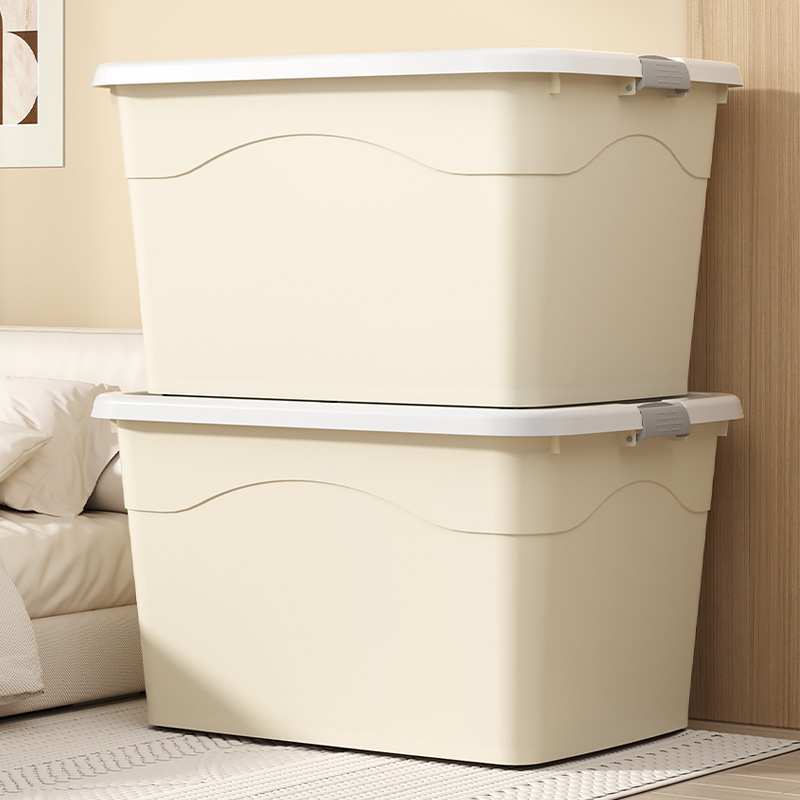 Storage box extra-large plastic organizer thickened storage box storage box for household storage box quilt clothing storage box