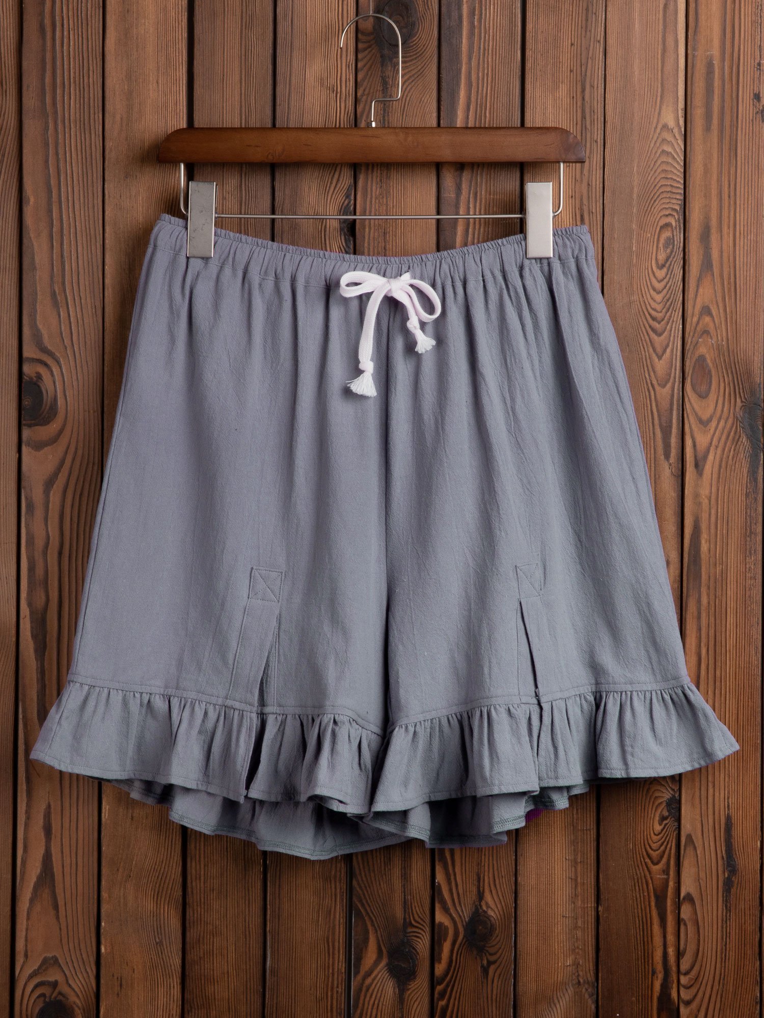 Women Folds Casual Pants