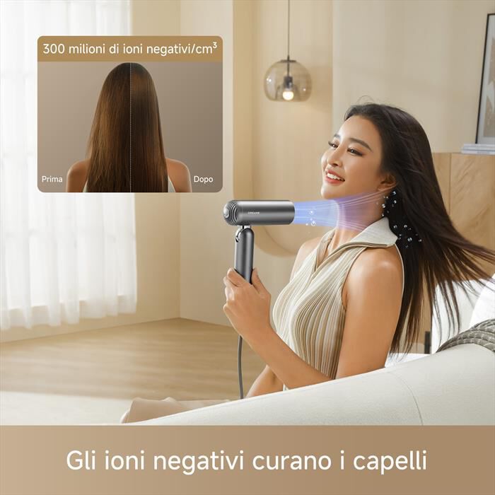 DREAME - Asciugacapelli POCKET PRO GOLD-Titanio Oro