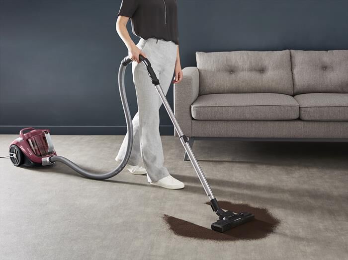 ROWENTA - Aspirapolvere a traino RO4B63-Rosso/Grigio