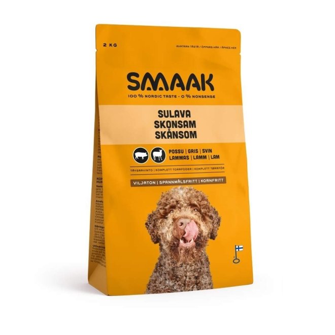 SMAAK Dog Adult Grain Free Lam