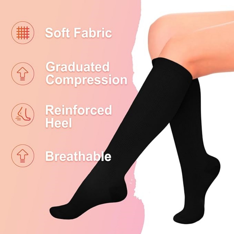 LUNULA 4 Pairs Compression Socks
