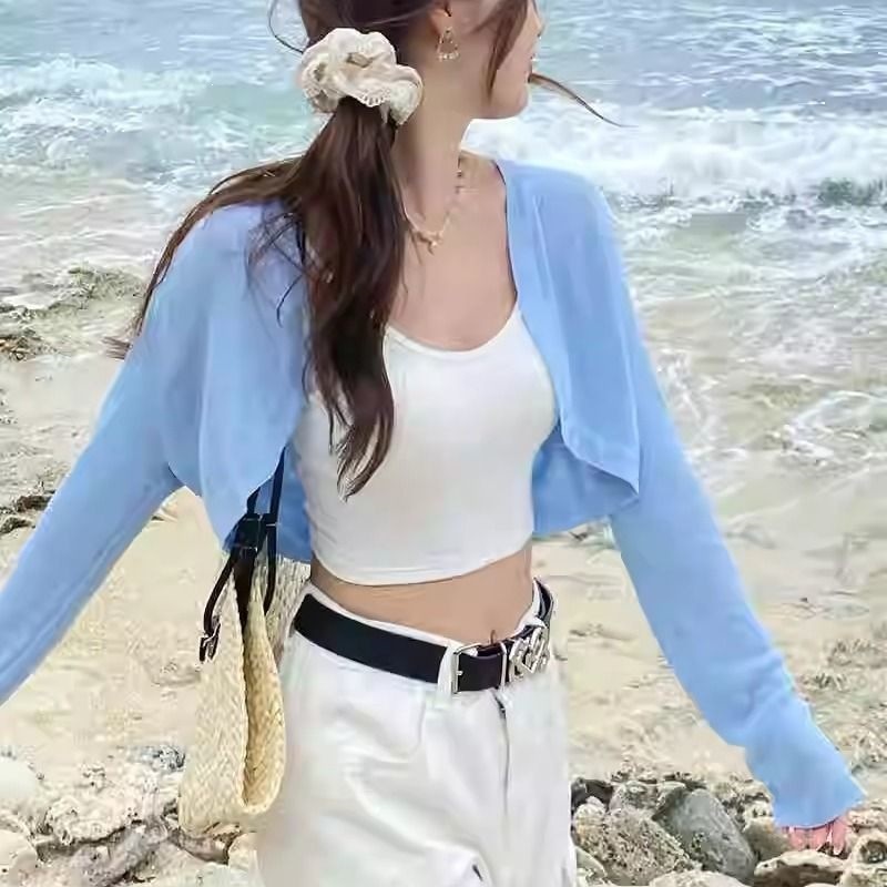 Ice silk shawl sunscreen clothing