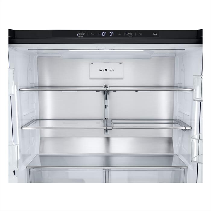LG - Frigorifero 4 porte GMG960EVJE Classe E 638L-Black