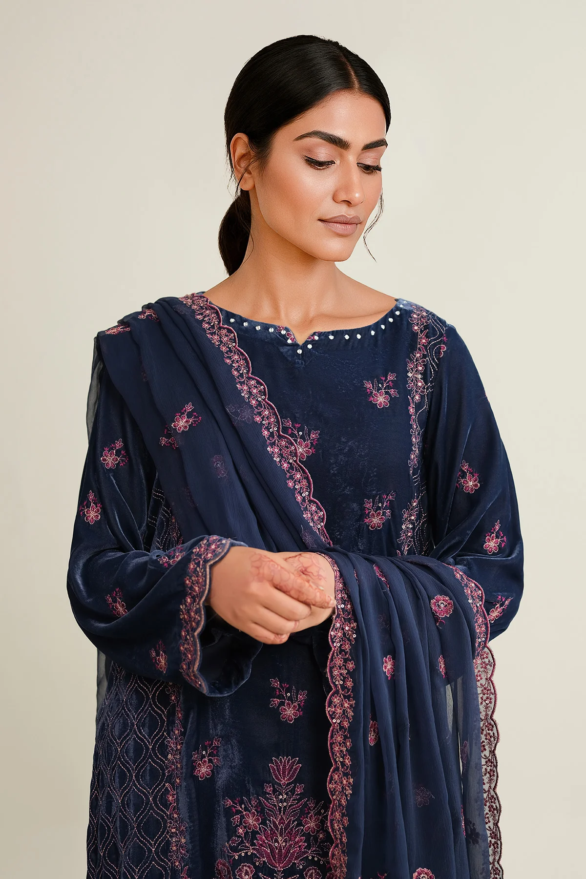 VELVET | EMBROIDERED