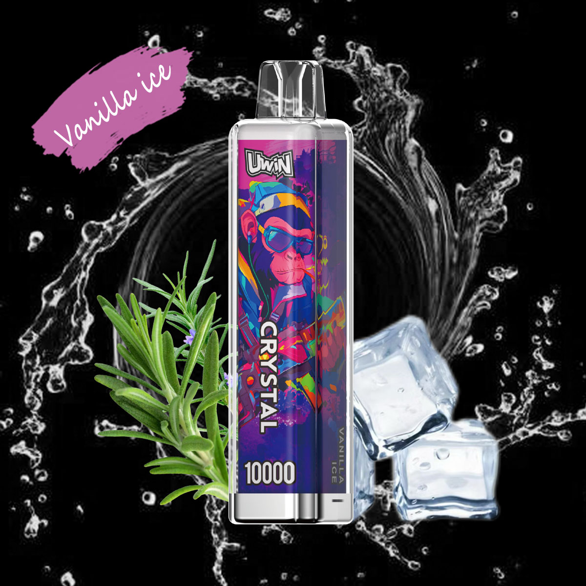 🔥【Hot Sale】Uwin Crystal 10000 10K Puffs Disposable Vape Original Edition
