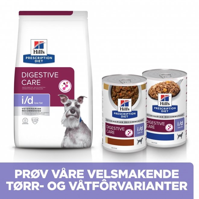 Hill's Prescription Diet Canine i/d Digestive Care Low Fat Stew with Chicken & Vegetables 354 g