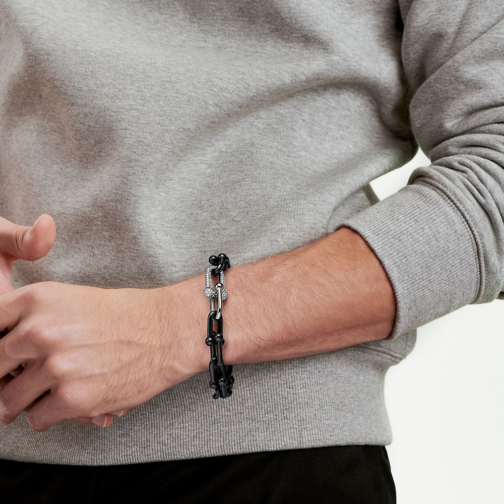 Double-strand chain bracelet