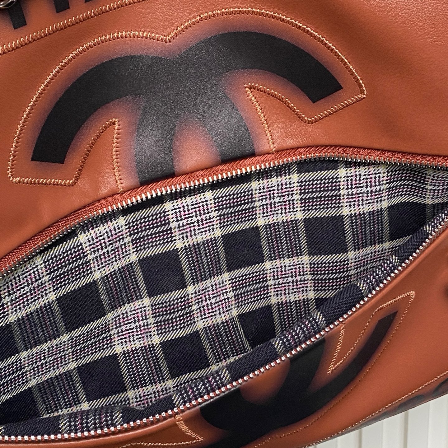 Expandable Tote Bag（Brown） - Mocuir