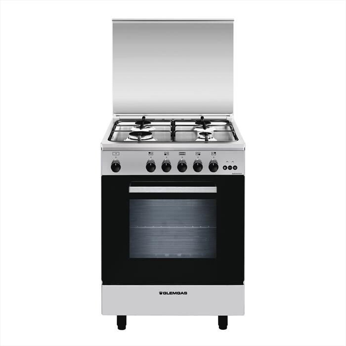 GLEM GAS - Cucina a gas A654VI Classe A-Inox