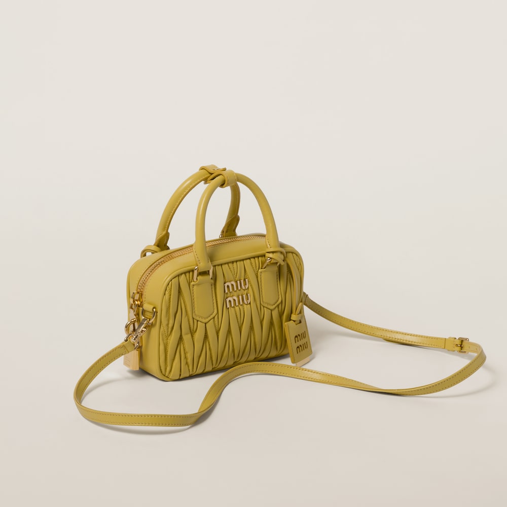 Small Arcadie matelassé nappa leather bag